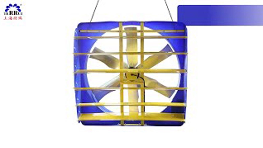 Ventilador industrial de fabricación, ventilador de refrigeración para granjas de aves de corral Terrui