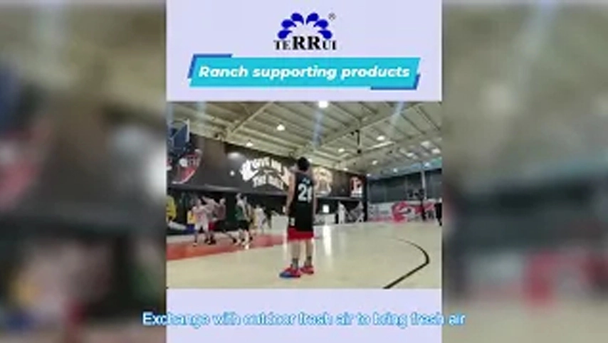 Ventilador de techo industrial