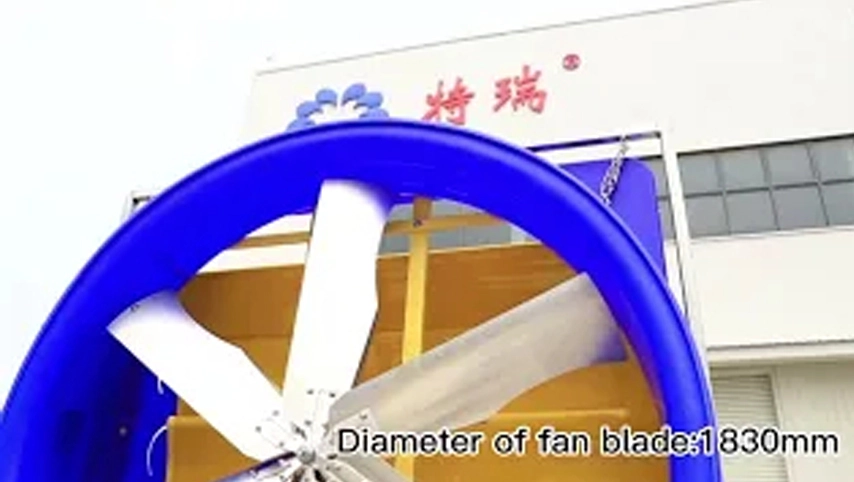 Ventilador de circulación de aire industrial,