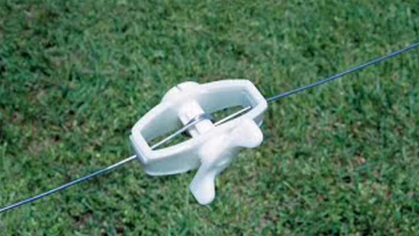 Apriete de la valla eléctrica negro en línea tensor, tensor de cinta portátil de tensor de alambre