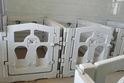 Pluma de pantorrilla de plástico, equipo de ganado, suministro integral