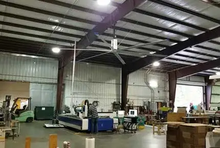 ¿Qué es el ventilador de ganado de la fábrica industrial grande HVLS? | Terrui