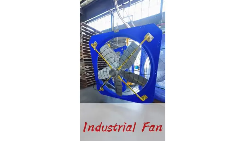 Presentación en video de ventiladores de techo industriales