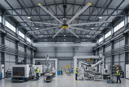 Por qué falla su ventilador de techo industrial: Una auditoría de campo de 23 años sobre las realidades de la ventilación industrial